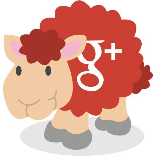 Sheep, gplus, google plus, social network icon