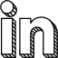 Social - Hatched Block Set icon 64x64