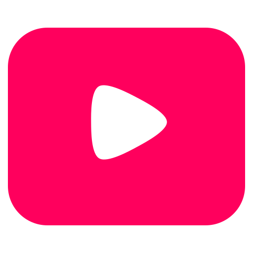 Youtube, logo, network, socialmedia, user interface icon
