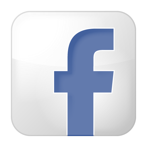 Facebook, fb, network, social, white icon