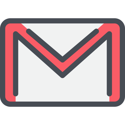 Gmail, media, network, social icon