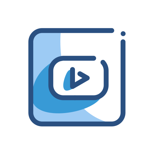 Media, network, social, youtube icon
