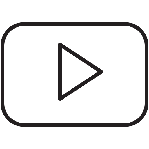 Media, social, youtube, network icon