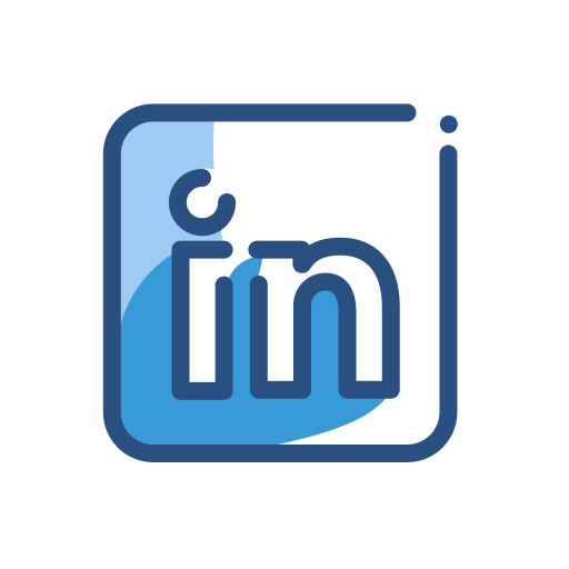 Linkedin, media, network, social icon