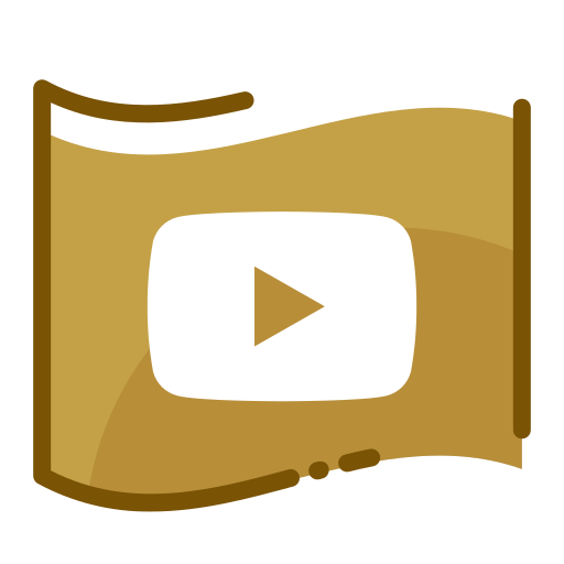 Media, network, social, youtube icon