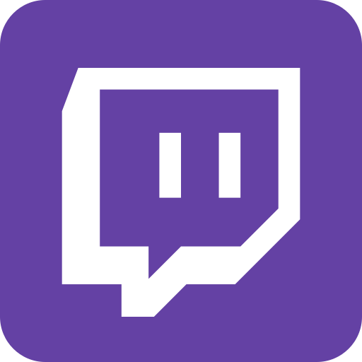 Logo, media, network, social, square, twitch icon