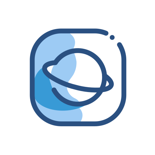Explorer, media, network, social icon