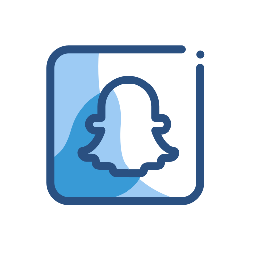 Media, network, snapchat, social icon