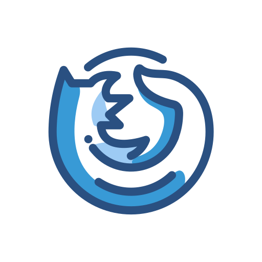 Firefox, media, network, social icon