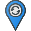 Maps and locations icon 64x64