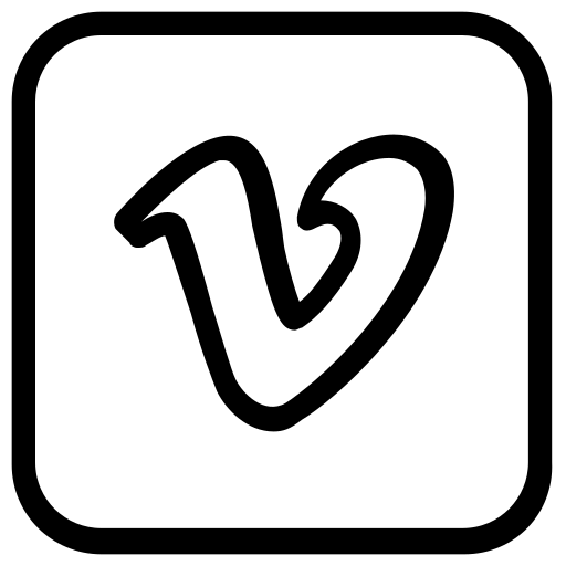 Media, network, social, vimeo icon
