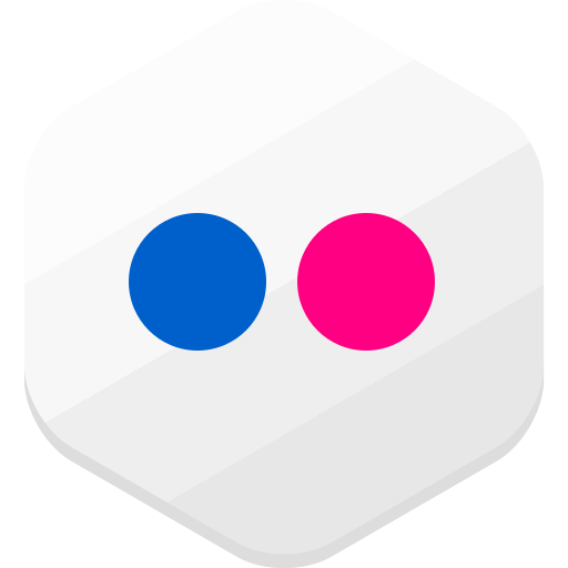 Photos, flickr, social network icon