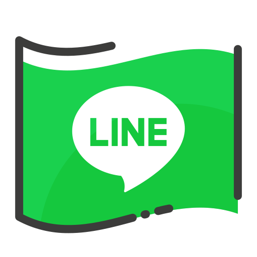 Line, media, network, social icon