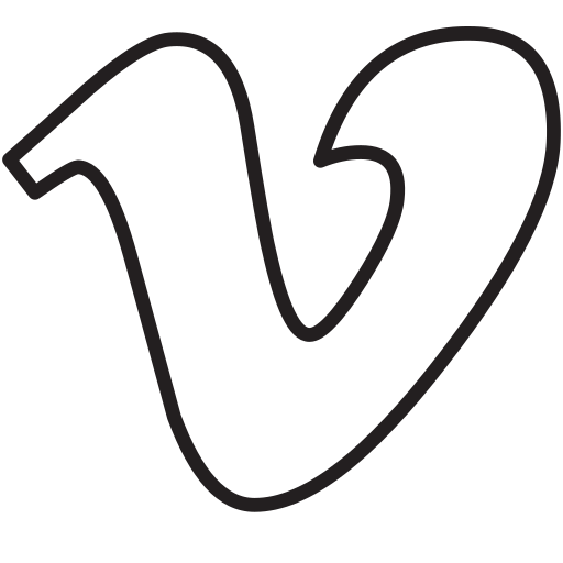 Media, social, vimeo, network icon