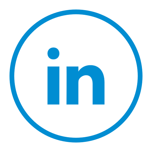 Circle, linkedin, circular, connection, media, network, social icon