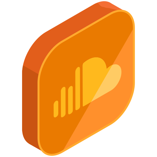 Internet, media, music, network, online, social, soundcloud icon