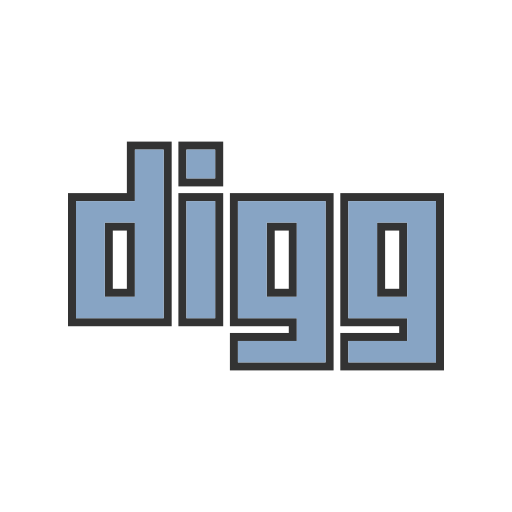 Connect, digg, network, online, seo, social, software icon