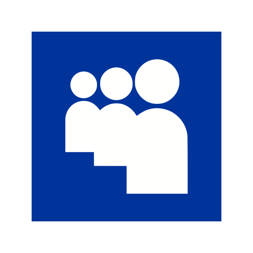 Connect, group, myspace, network, online, social, team icon