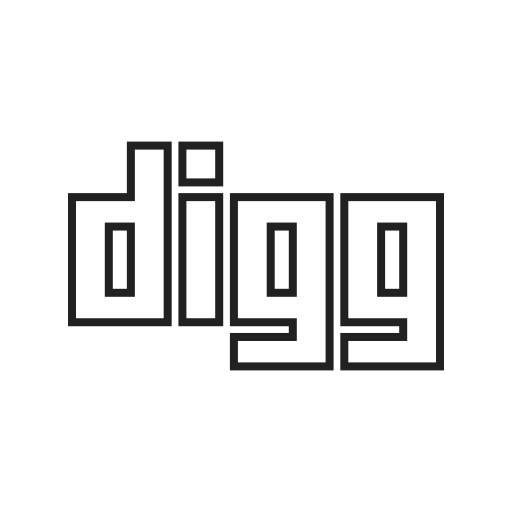 Connect, digg, network, online, seo, social, software icon