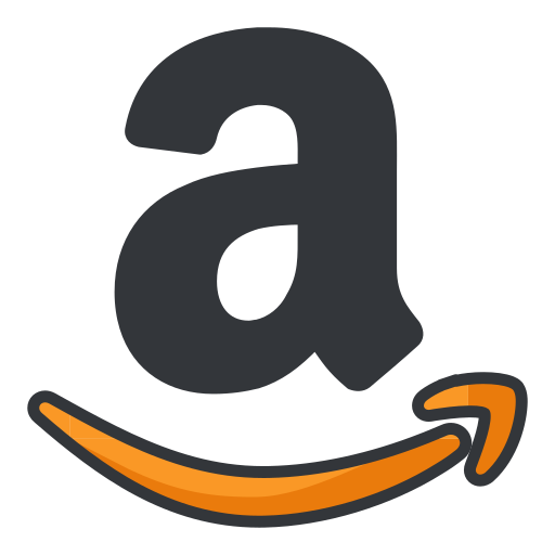 Amazon, internet, network, online, shopping, social media icon