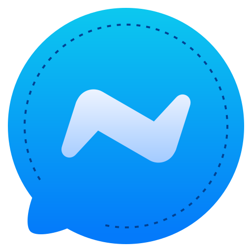 Messenger, logo, network, socialmedia, user interface icon