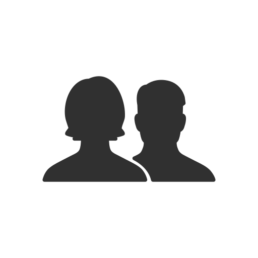Friends, group, network icon