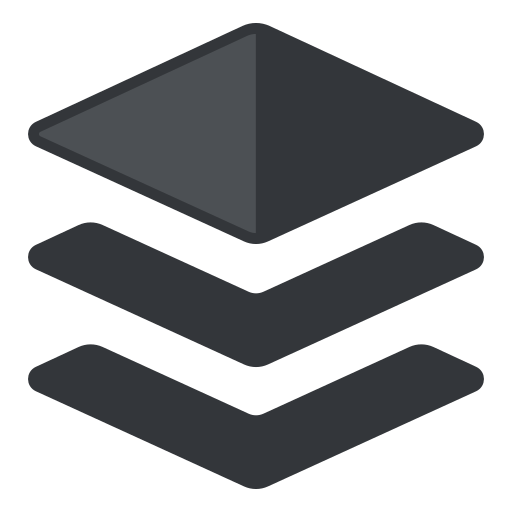 Internet, layers, network, online, social media, connection icon