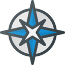interface,technology,maps and location,Tools and utensils,orientation,direction,map,compass,navigation,cursor,gps,cardinal points,up arrow,wind rose,rose ok 