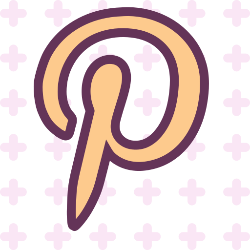 Brand, logo, network, pinterest, social icon