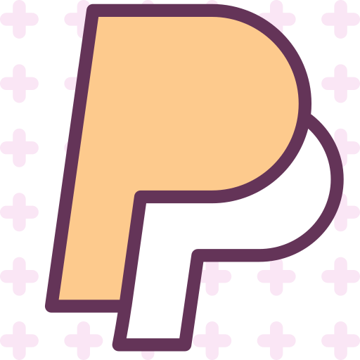 Brand, logo, network, paypal, social icon