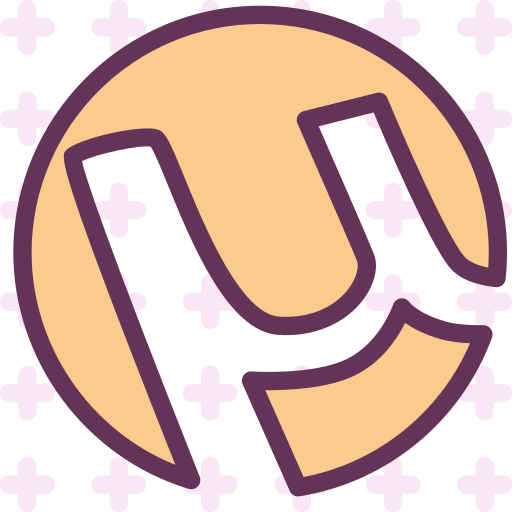 Brand, logo, network, social, utorrent icon