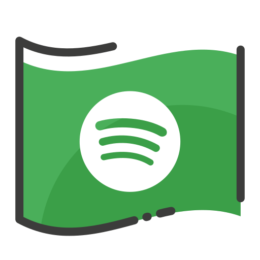 Media, network, social, spotify icon