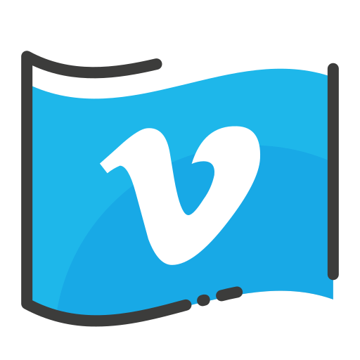 Media, network, social, vimeo icon