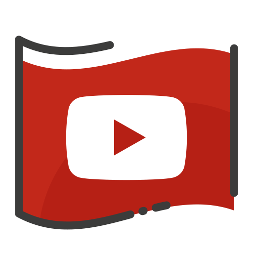 Media, network, social, youtube icon
