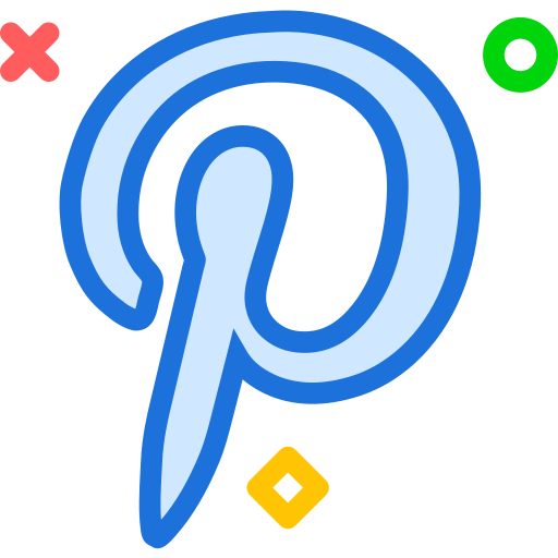 Brand, logo, network, pinterest, social icon