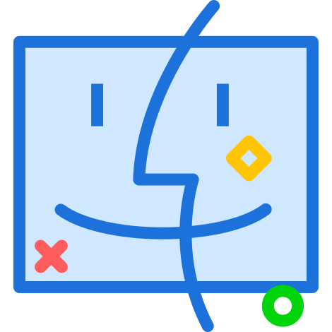 Brand, finder, logo, network, social icon