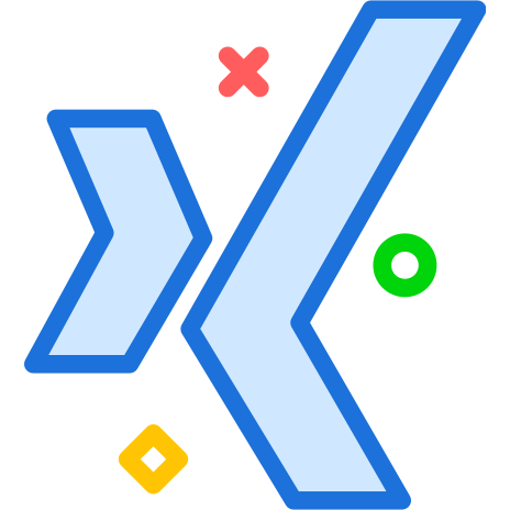 Brand, logo, network, social, xing icon