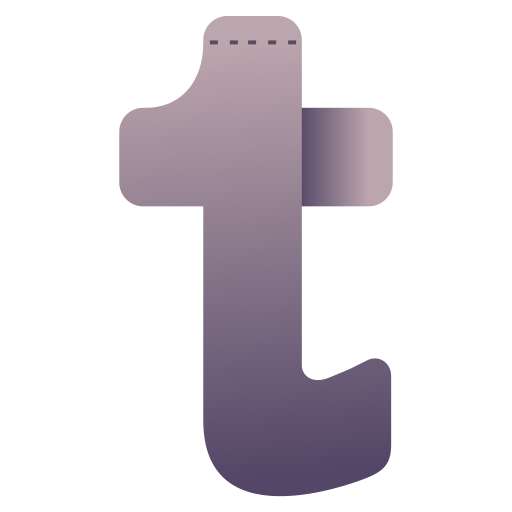 Tumblr, logo, network, socialmedia, user interface icon