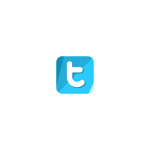 Twitter, blue, tweet, social icon