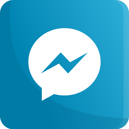 Social, media, facebook, messengger, message, network, social icon icon