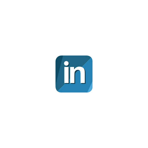 Linkedin, logo, linked in, social, square icon