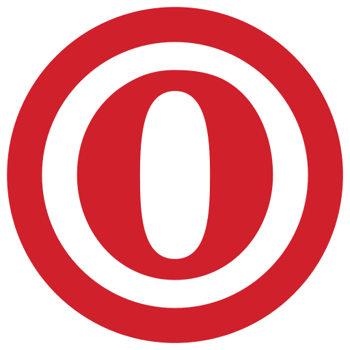 O, opera icon icon