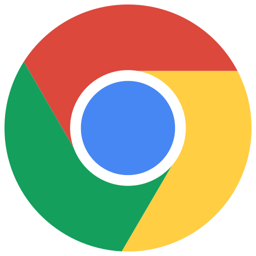 Chrome, google, logo icon