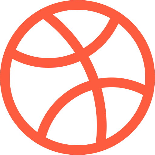 Ball, basketball, dribbble, game, logo, sport icon