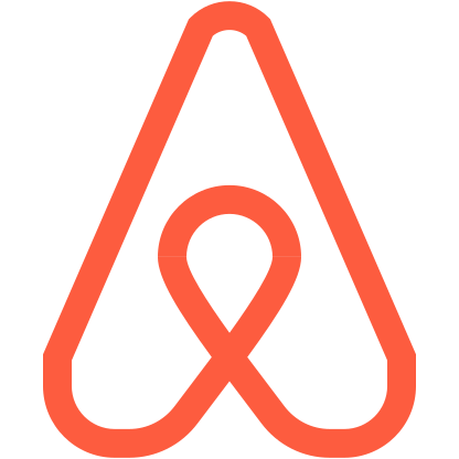 Airbnb, hospitality, logo, marketplace, online, service icon