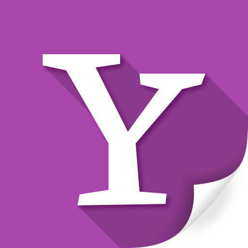 Yahoo, buzz, media, multimedia, square icon