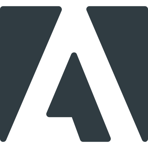 Adobe, brand, brands, logo, logos icon