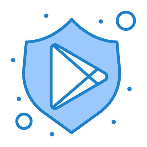 Brand, google, logo, play, product, protect icon