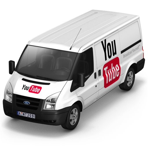 Front, youtube icon