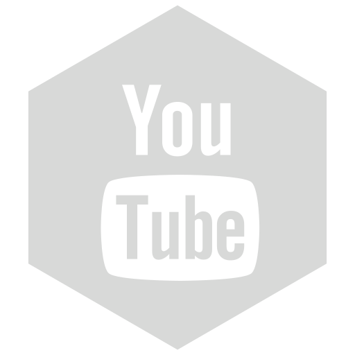 Gray, youtube icon